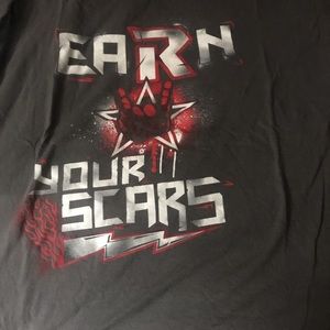 WWE Edge Earn Your Scars t shirt